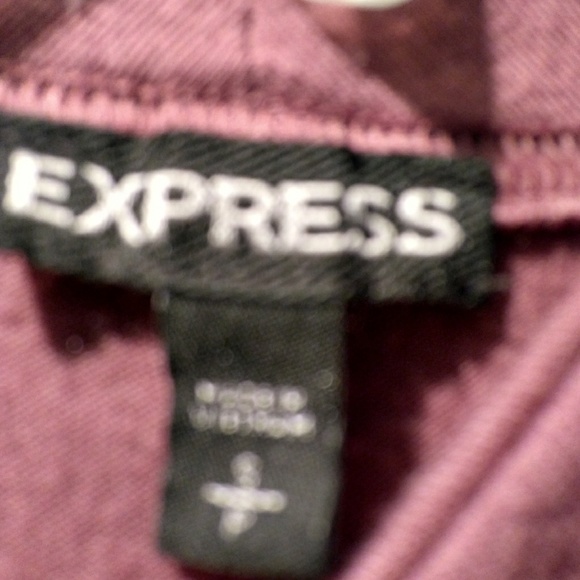 Express Mauve Sleeveless Knit Top Size S - Picture 4 of 6